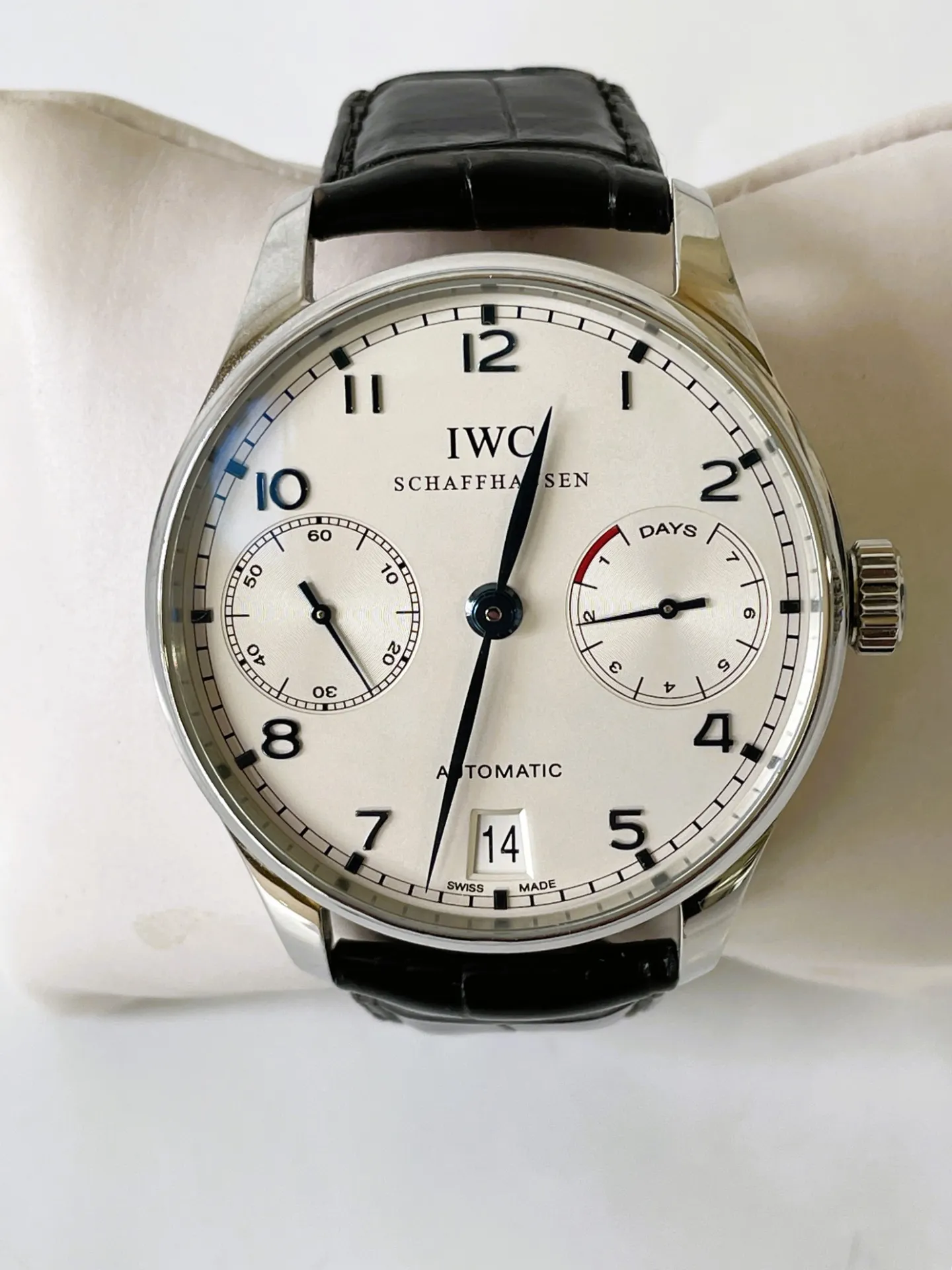 墨田区にお住まいのお客様より、IWCポルトギーゼ・オートマティック 7デイズをお買取りさせていただきました！