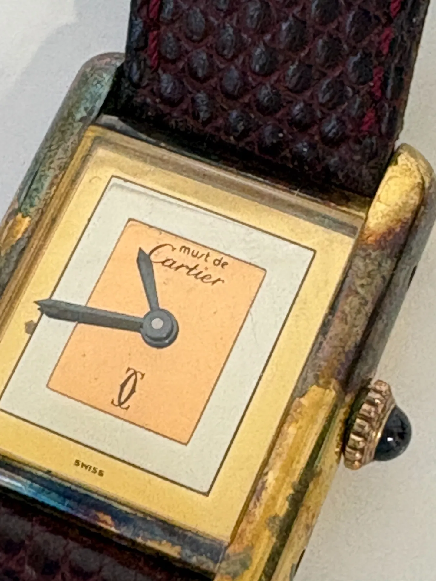 墨田区のお客様より Cartier（マスト ドゥ カルティエ）ウォッチをお買取りしました！